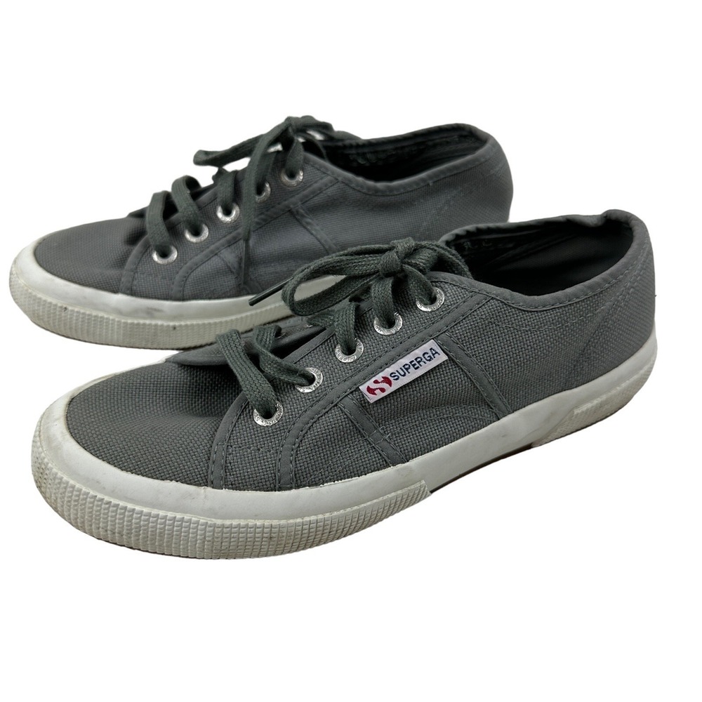 Superga Cotu Grey Classic Unisex Sneaker Men's‎ 5 Women's 6.5 S000010-M30